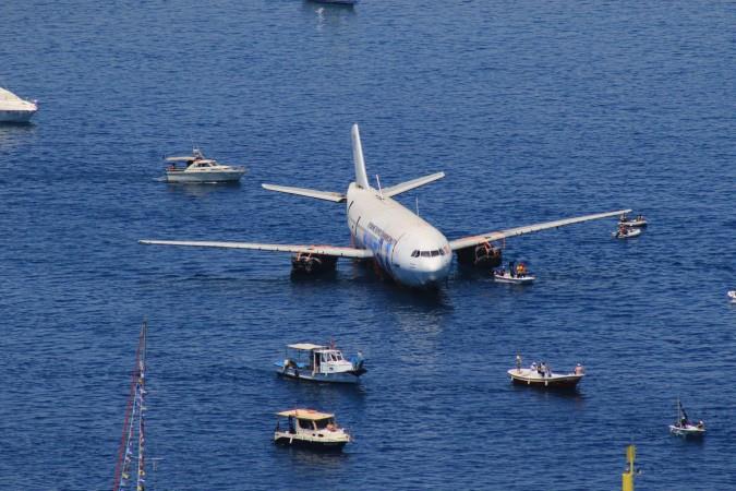 Airbus is sunk off Turkey to become artificial reef